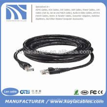 30FT Waterproof Outdoor utp Cat6 Ethernet Internet Lan Cable